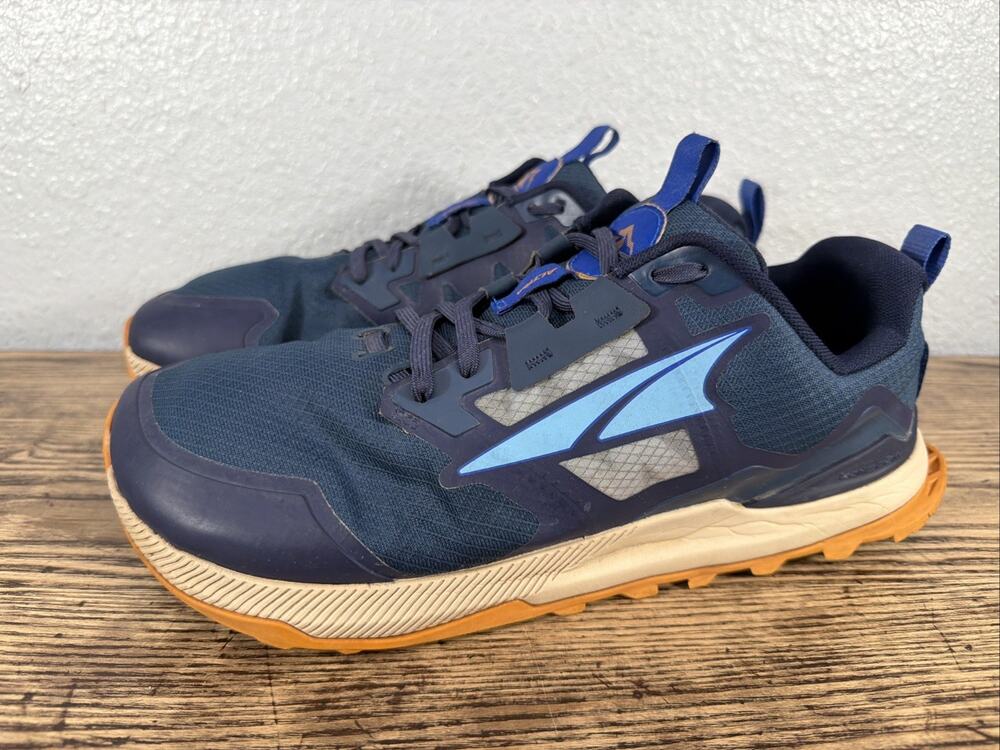 Altra Lone Peak 7 Men's Shoes Sneakers 10 Wide Blue Model ALOA82BX445
